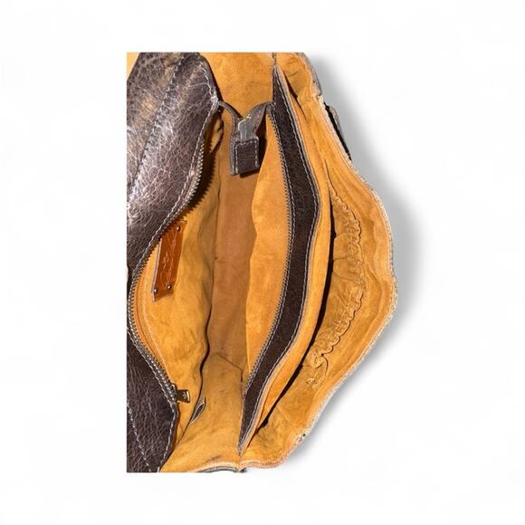 Patricia Nash London Saddle Bag and wallet in  Vintage Floral Brocade print. - Picture 5 of 11